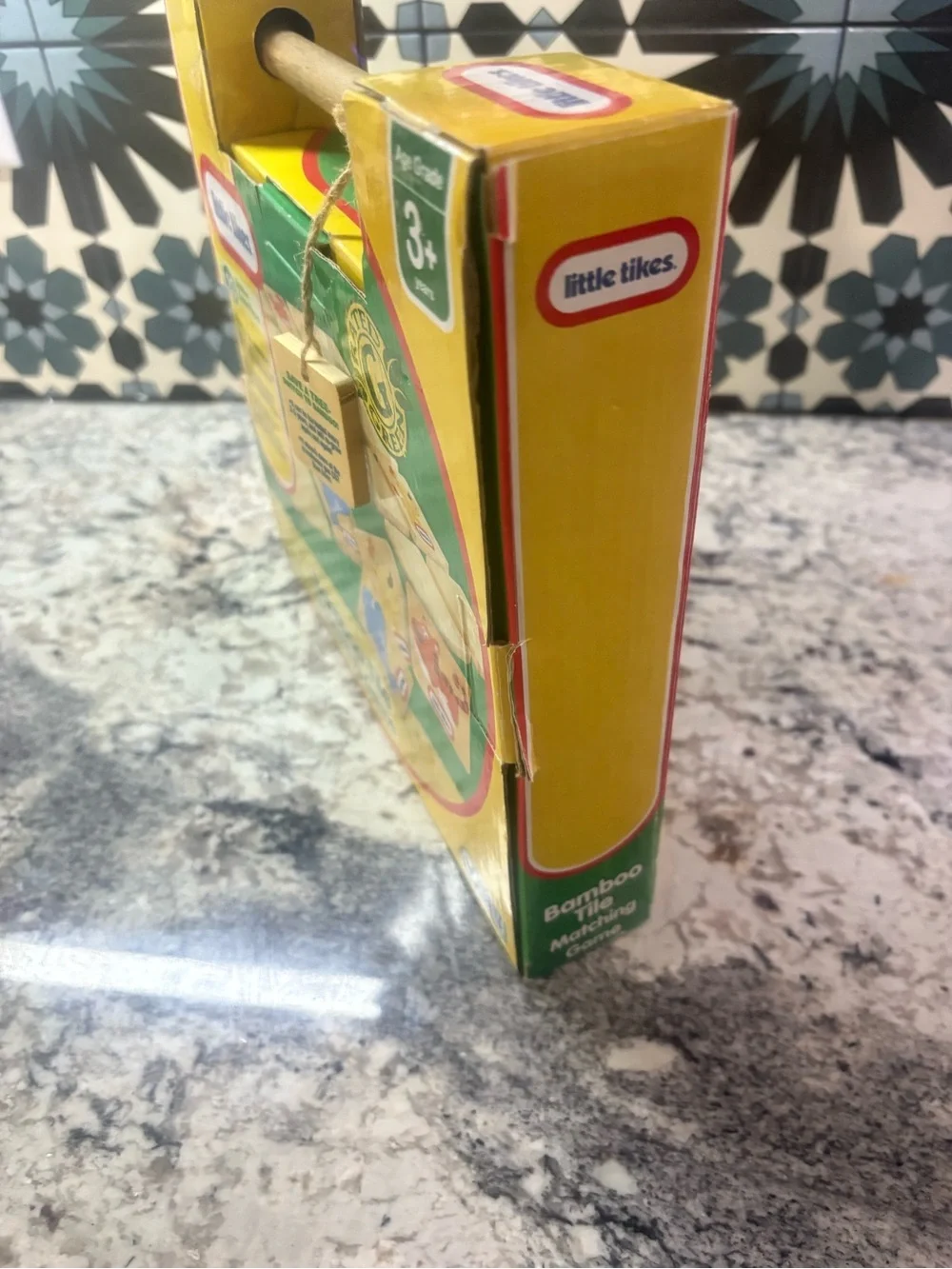 Little Tikes Bamboo Tile Matching Game - Yellow